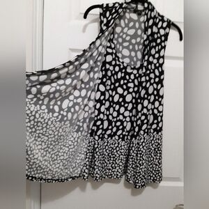 Beautiful Top With Attached Cover Up